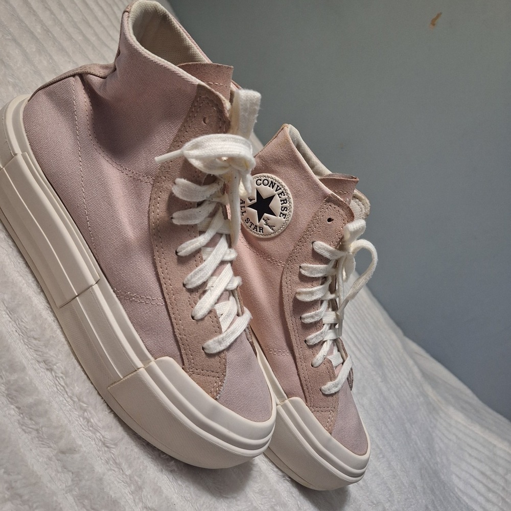 Converse Chuck Taylor All Star Cruise Platform Sneaker Womens 9 Pale Pink